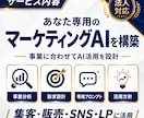 ChatGPT×マーケティング活用を個別設計します ChatGPT・Claudeで集客・SNS・LP作成を効率化 イメージ3
