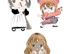 立ち絵を描きます 可愛い女の子やSDキャラを描くことが得意です イメージ2