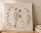 大切なお写真を、温もりある刺繍アートにします スマホの中に眠っている大切な写真を、温もりのある刺繍アートへ イメージ3