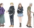 人物イラスト立ち絵を一体描きます なるべく要望に応えてキャラクターを描きます！ イメージ4