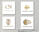 YouTubeロゴ【高級感】制作します 安っぽくない本格高級感あふれるロゴ制作 イメージ8