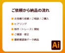 手描きのイラストやロゴをトレースし美しく再現します 初出品のため￥1000でトレースします! イメージ5