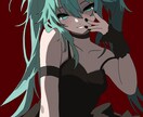 立ち絵、一枚絵、サムネ等を制作いたします 観賞用、動画用、配信用、グッズ用など様々な用途で！！ イメージ4