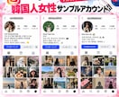 Instagram韓国人女性フォロワー増やします 先着100名限定の特別価格｜100人1,500円 イメージ2