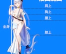 魅力的なTRPG・ゲームのオリジナル立ち絵描きます 小説・動画配信・アイコンあなただけのオリキャラ制作します イメージ7