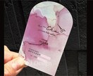 箔押し・アーチ型名刺・ショップカードをお作りします あなたのこだわりが詰まった上品でおしゃれな名刺をお作りします イメージ5