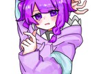 目を引く厚塗りポップなMVイラストを描きます ボカロや歌ってみたMVイラストが必要な方へ イメージ7