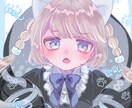 修正何度でも無料◎低価格で可愛いイラスト描きます 初心者さんにオススメ♪ SNSアイコン配信用サムネキャス画！ イメージ1