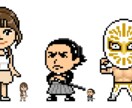 あなたの似顔絵アイコンをドット絵で描きます キャリア20年のドット絵作家が貴方をドット絵で描きます。 イメージ6