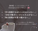 SNS苦手専用・顔出しなし・素材1280個あります 4ヶ月分の投稿が15分で完成するテンプレ大全 イメージ5