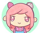 スイーツモチーフのゆる可愛いアイコン描きます 人物をふんわり甘いスイーツなキャラクターイラストに イメージ2