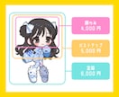 デフォルメイラスト制作します あなたのキャラクターを可愛くデフォルメします！ イメージ2