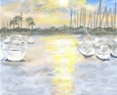 思い出の場所を癒される絵にします 旅の思い出を絵に残してみませんか イメージ1