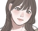 可愛くて目にとまるイラスト描きます 雰囲気のある女の子を描きます！ イメージ1