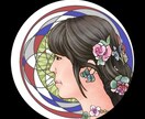 横顔アイコン描きます SNSや名刺にも！お洒落な雰囲気でお描きします。 イメージ3