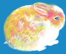 ペット・動物を三原色カラーで描きます 三原色ならではの、素朴で鮮やかなふわっとした発色です。 イメージ1