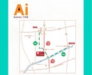 サンプル２案！illustratorで地図作ります JPG/ PNG/ PDF 納品、AIデータ相談可 イメージ8