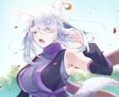 立ち絵からデフォルメまで、美麗なイラスト描きます 様々な絵柄で対応可能！各お客様にぴったりの作品を提供します。 イメージ4