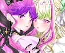 イラスト１枚絵描きます 夢絵、オリジナルなどの１枚絵描かせていただきます！ イメージ1