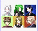 鮮やかなアイコンイラストをお描きします 見栄えのいいアイコンを制作します！SNS、TRPGなどに！ イメージ2