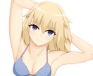 SNSで使える女の子アイコン作ります 可愛い女の子のアイコンを作らせていただきます イメージ1