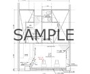 CAD図面作成（建築・家具等）いたします 実績30件まで限定で3000円/50㎡～図面書きます！ イメージ2