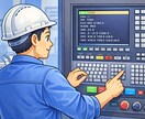 NCプログラムの基礎を教えます 複雑なNCプログラムも簡単にレクチャー！！ イメージ1