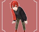 アニメ風の等身キャラクターイラストを制作いたします アニメ風が得意ですご要望に応じて最大限描かせていただきます！ イメージ3