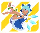 やわらかくて可愛い線画なしイラストを作成します SNSやブログなどに使えるイラストをお描きします◎ イメージ5