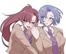 一次創作のイラスト書きます 一次創作のファンアートをかかせてください！ イメージ4