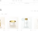高級感のある化粧品ECサイトを作成します 高級感のあるECサイトで、あなたの商品価値を美しく伝えます。 イメージ2