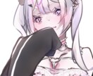 かわいい・病み系の女の子イラスト描きます 立ち絵・サムネ・成人向けイラスト イメージ2
