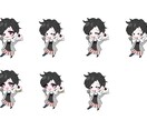 オリジナルミニキャラ制作をします ご自身のwebサイトでの使用可能 イメージ7