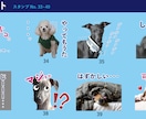 ペットやお子様の写真でLINEスタンプを制作します 50種類以上の豊富なデザイン！8個 ¥3,000〜で満足♪ イメージ7