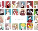 SNS用アイコン制作いたします ポップで可愛い雰囲気のオリジナルイラスト描きます イメージ3