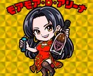 ビックリマン風★似顔絵イラストなど作成致します シール入稿代行サービスあり（無料） イメージ5