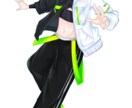 商用利用費込みな全身立ち絵制作します VTuber、グッズ展開を想定したイラストの作成をします イメージ3