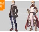 立ち絵制作承ります 現代、SF、ファンタジー等幅広くご対応いたします イメージ8