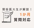 現役医学生が１ヶ月質問対応します 【数学/英語/理科】難関大レベルまで対応 イメージ1