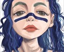 見栄えのする１枚イラストの制作を承ります SNSのアイコン用、一枚絵、プレゼント用などにいかがですか！ イメージ3
