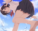 可愛らしい1枚絵製作します 配信用、SNS、記念日などに！ イメージ5