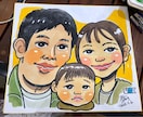 フジTV「いいとも！」似顔絵マスターが描きます 色紙に３名様分の似顔絵を描きます！プレゼントに最適！ イメージ4