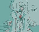 女の子のデフォルメイラスト描きます ゆるいデフォルメイラスト描きます!! イメージ3