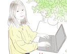 商用利用可！ おしゃれな線画でアイコンを描きます 個性あふれるイラストでSNS・ココナラ・ブログの集客力UP！ イメージ10