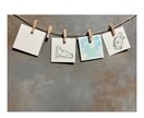 使い勝手、抜群◯モノトーン線画イラストお届けします 商用利用もできる᯽リーズナブルな、小さかわいいイラストです イメージ2