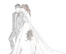 素敵なお写真思い出のお写真をオシャレな線画にします アイコンやウェルカムボードなどをお洒落にしてみませんか？ イメージ1