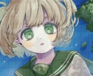アンニュイなオリジナルアイコン制作します 素朴で儚く繊細なイラストをお求めの方へ イメージ3