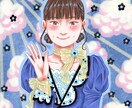 あなたの個性を詰め込んだイラストを描きます 「好き」「個性」「らしさ」を生かしたポップで可愛い似顔絵！ イメージ1
