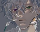 期間限定値下げ！1枚絵描きます あなたのオリキャライケメンに描かせてください！！ イメージ5