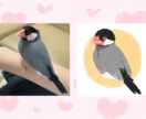 大切なペットのイラストを制作いたします 犬、猫、鳥...あなたの可愛いペットをイラストに♡ イメージ4